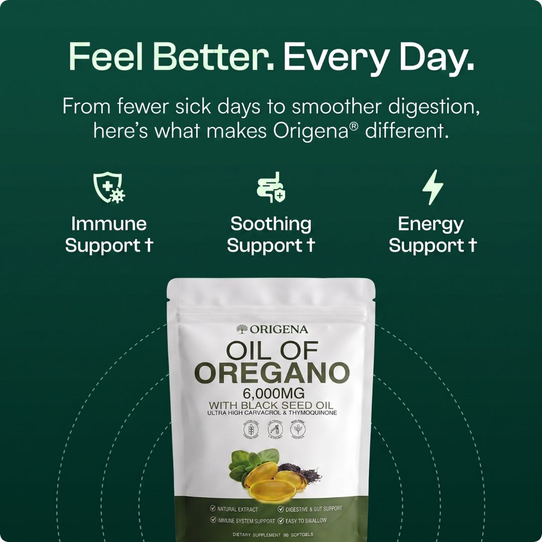 Origena® Oil Of Oregano Softgels 30-Day Supply